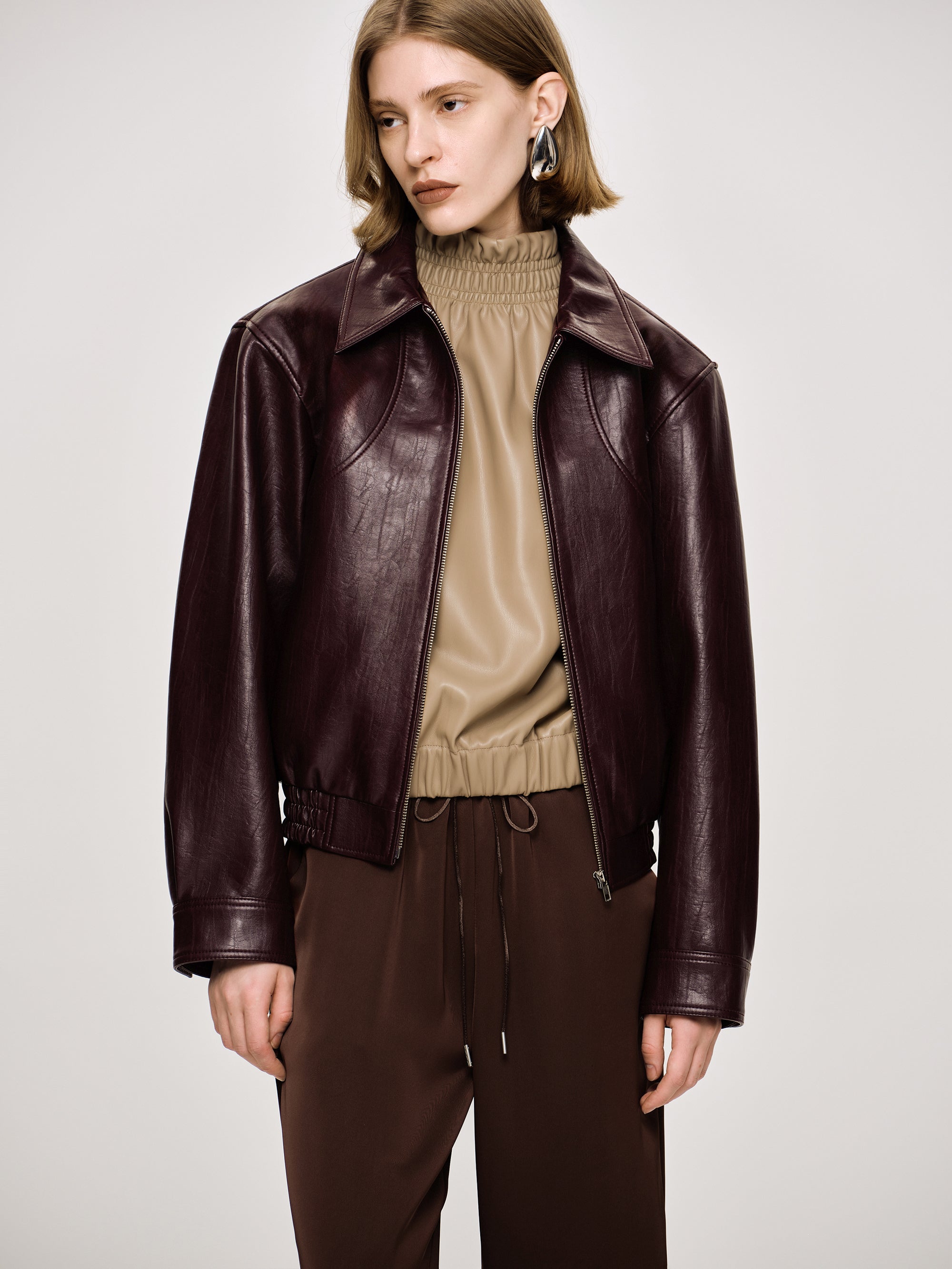 Ivy Leather Jacket