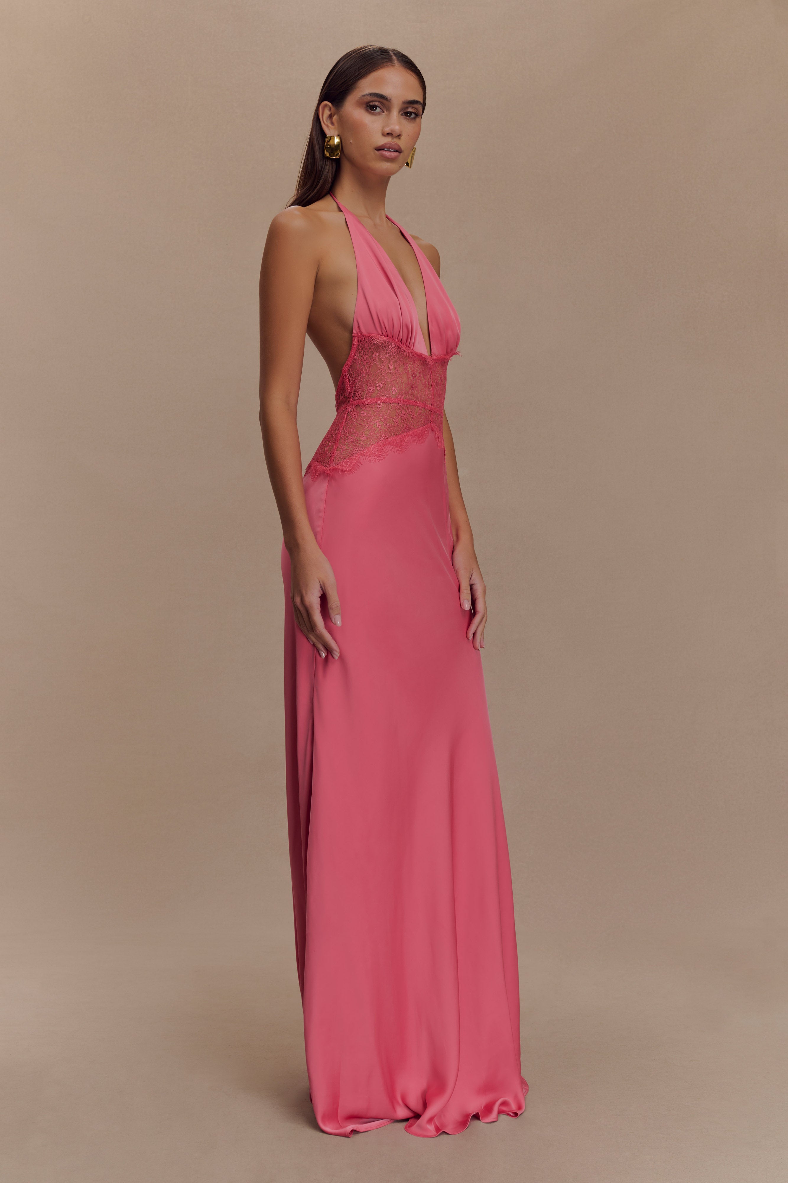 SELENA LACE MAXI – NOIR