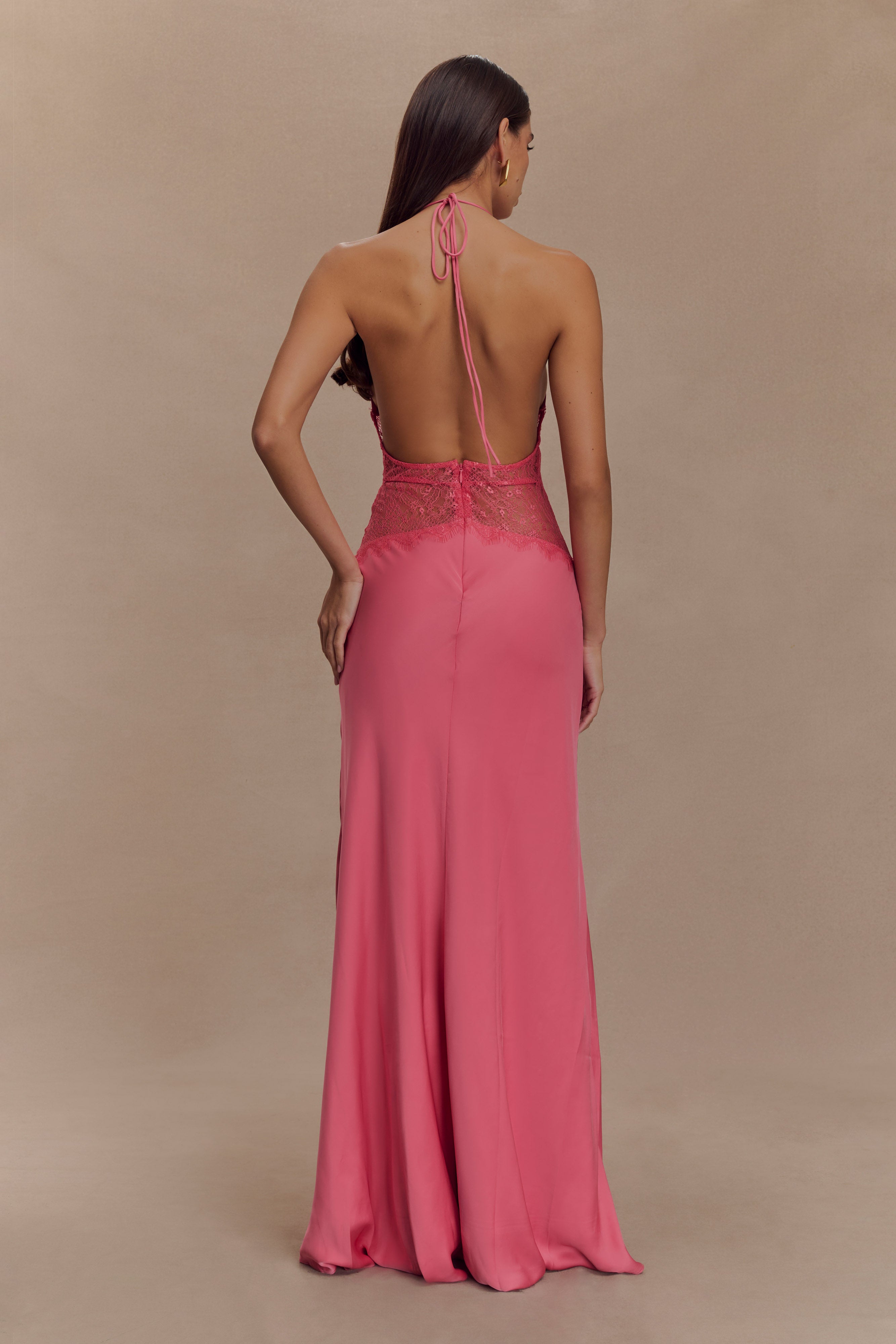 SELENA LACE MAXI – NOIR