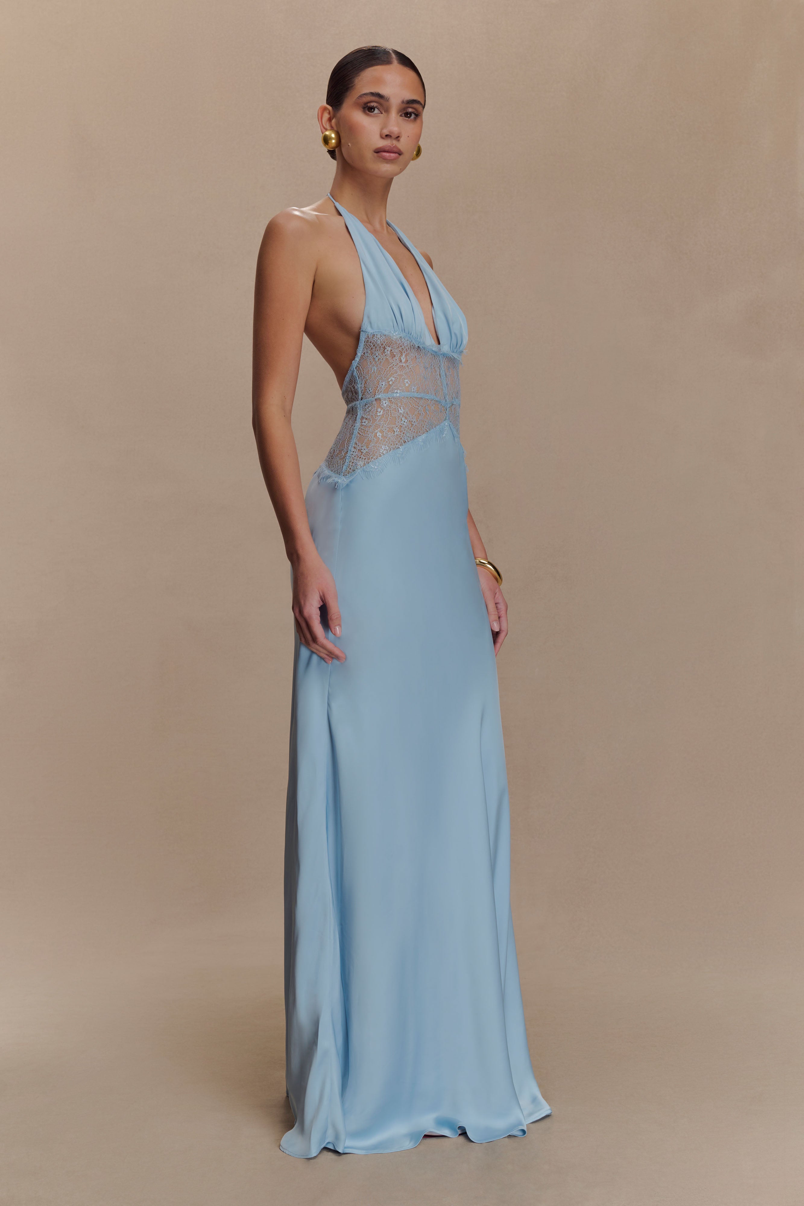 SELENA LACE MAXI – NOIR