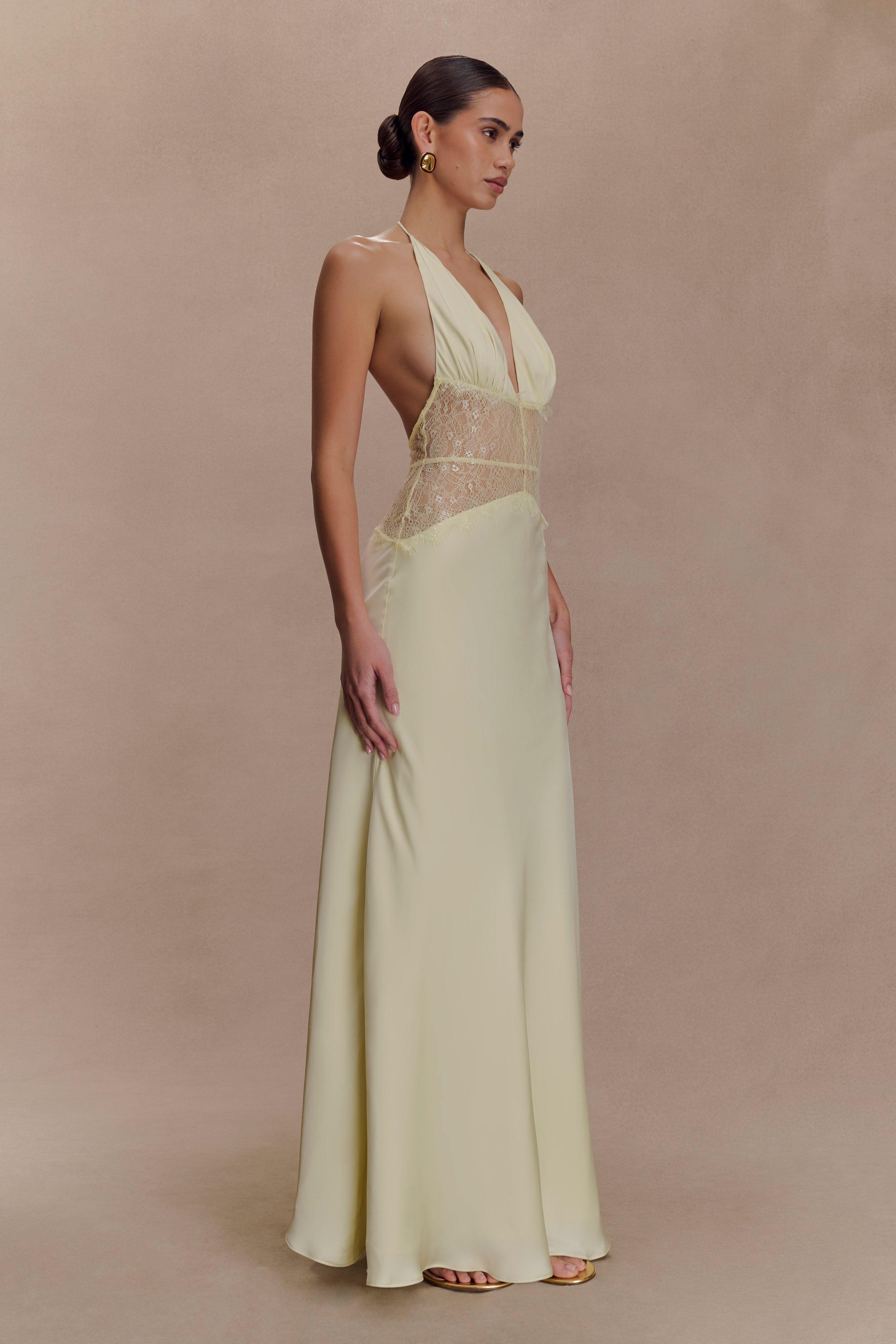 SELENA LACE MAXI – NOIR