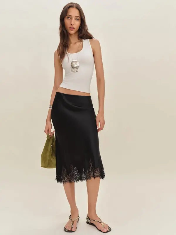 Satin Grace Skirt