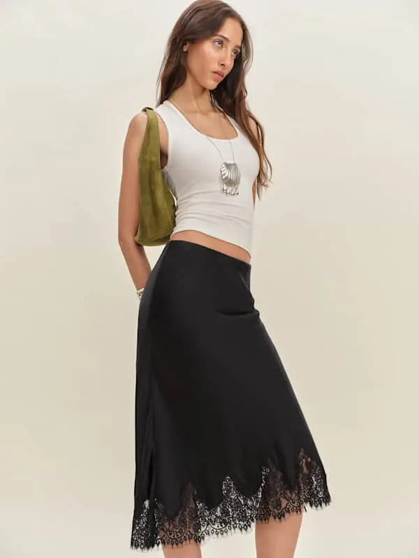 Satin Grace Skirt