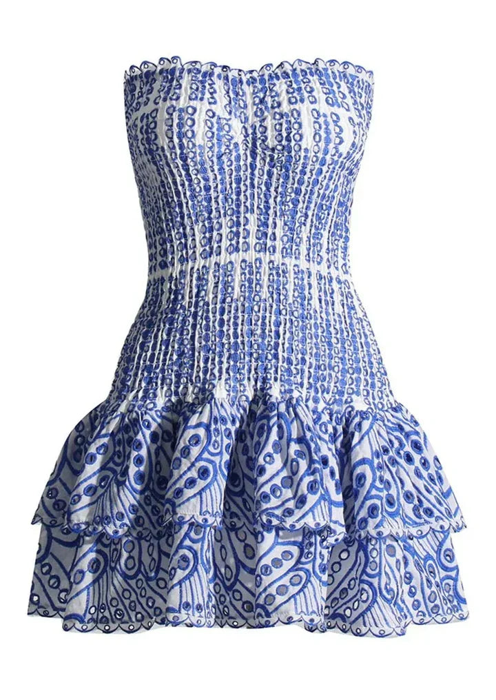 Coral Bloom Dress