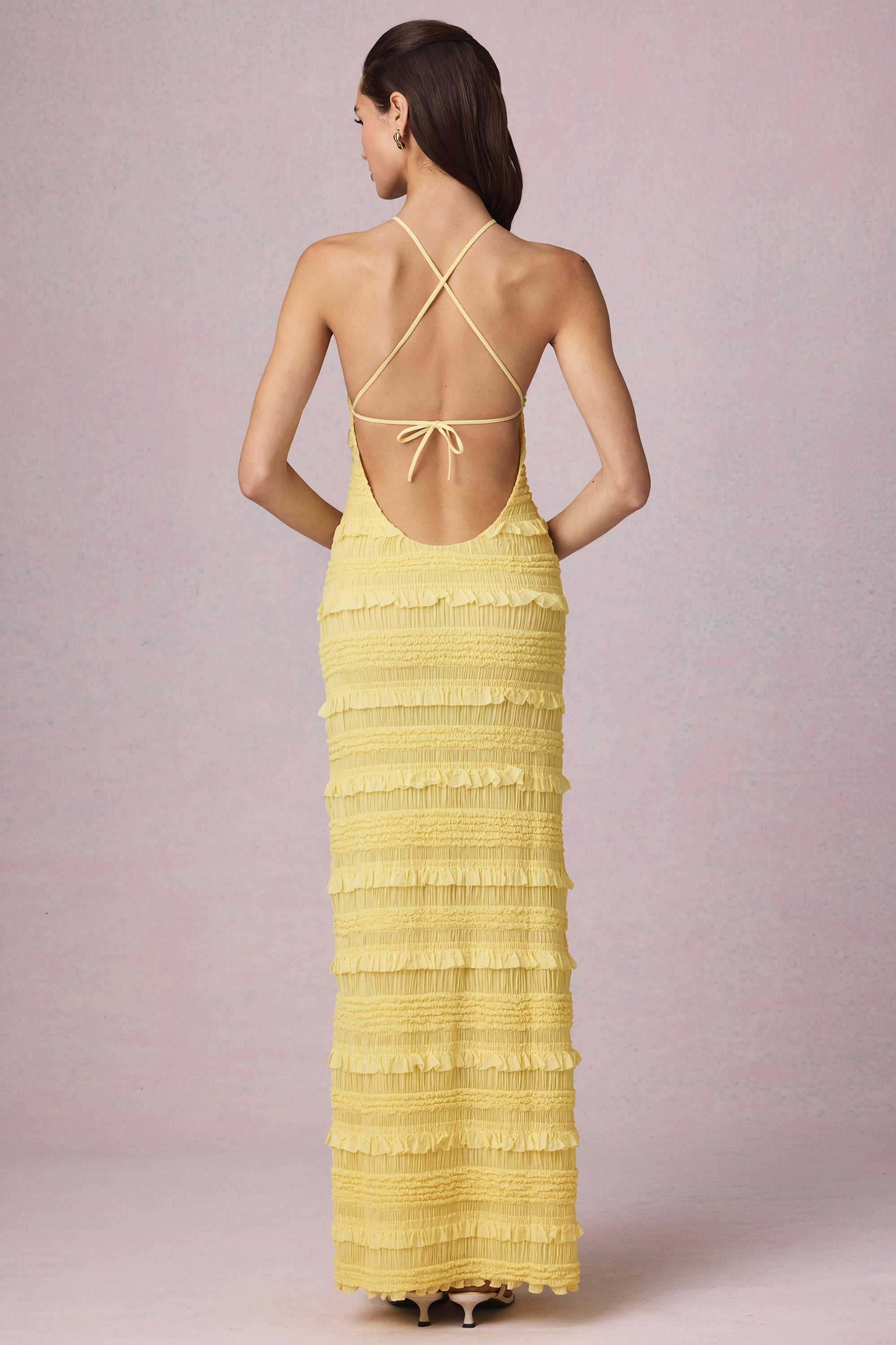 Tove Maxi Dress – Golden Hour Glo