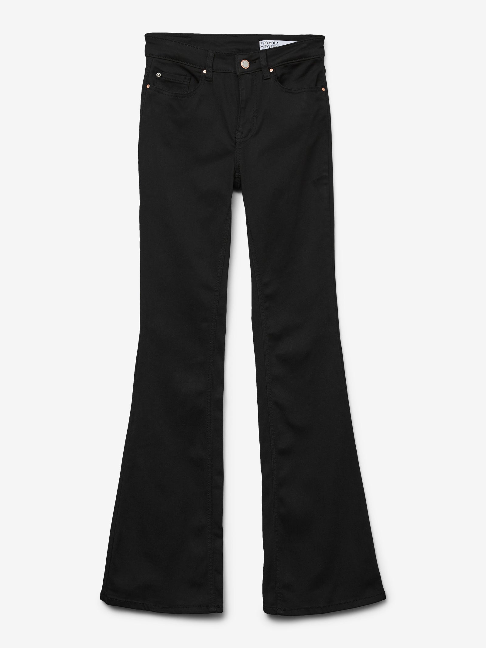 Black Flared Jeans