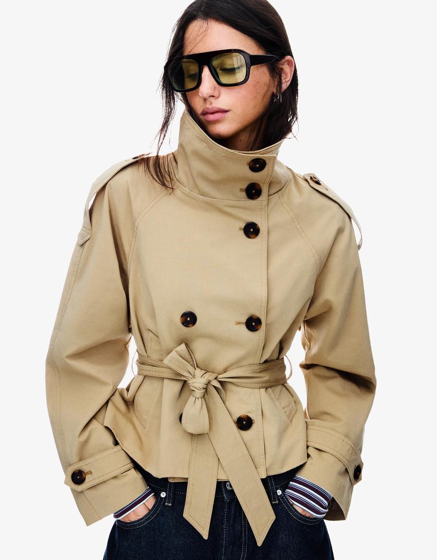 Classic Belted Trench