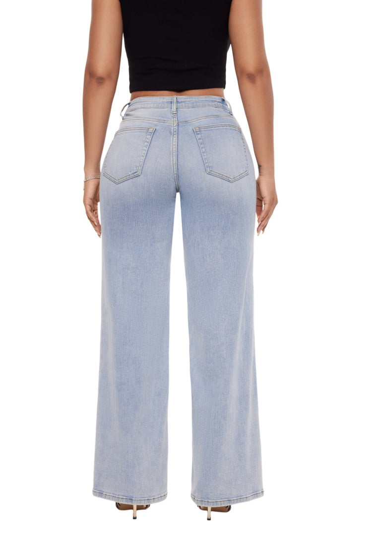 Luna BBL Wide Leg Jeans