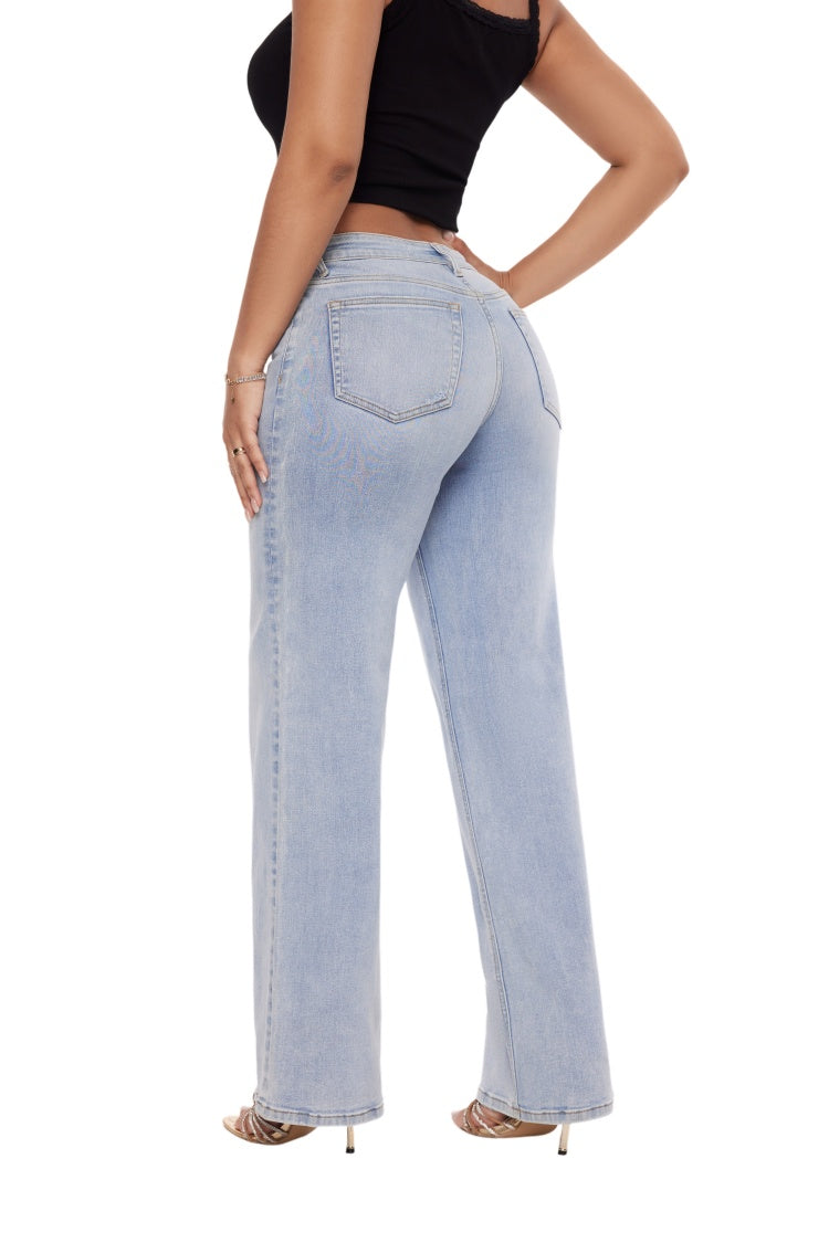 Luna BBL Wide Leg Jeans