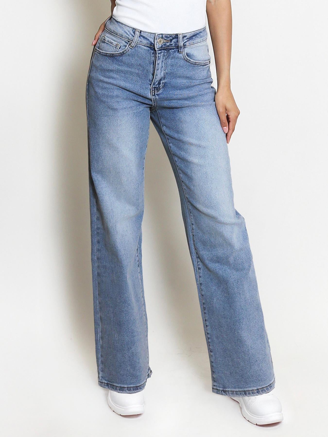 Street Luxe Denim Pants