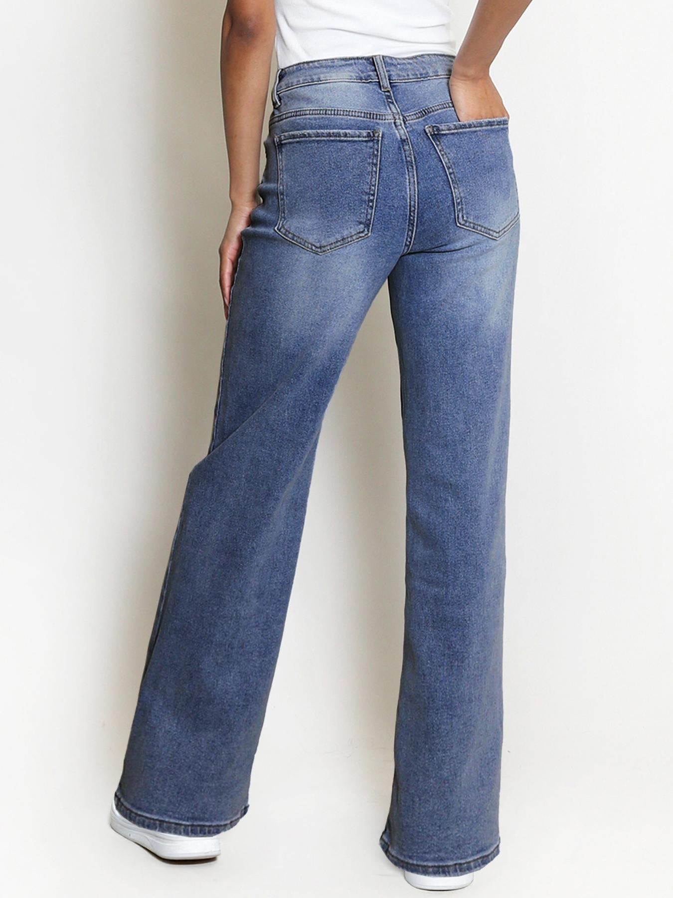 Street Luxe Denim Pants