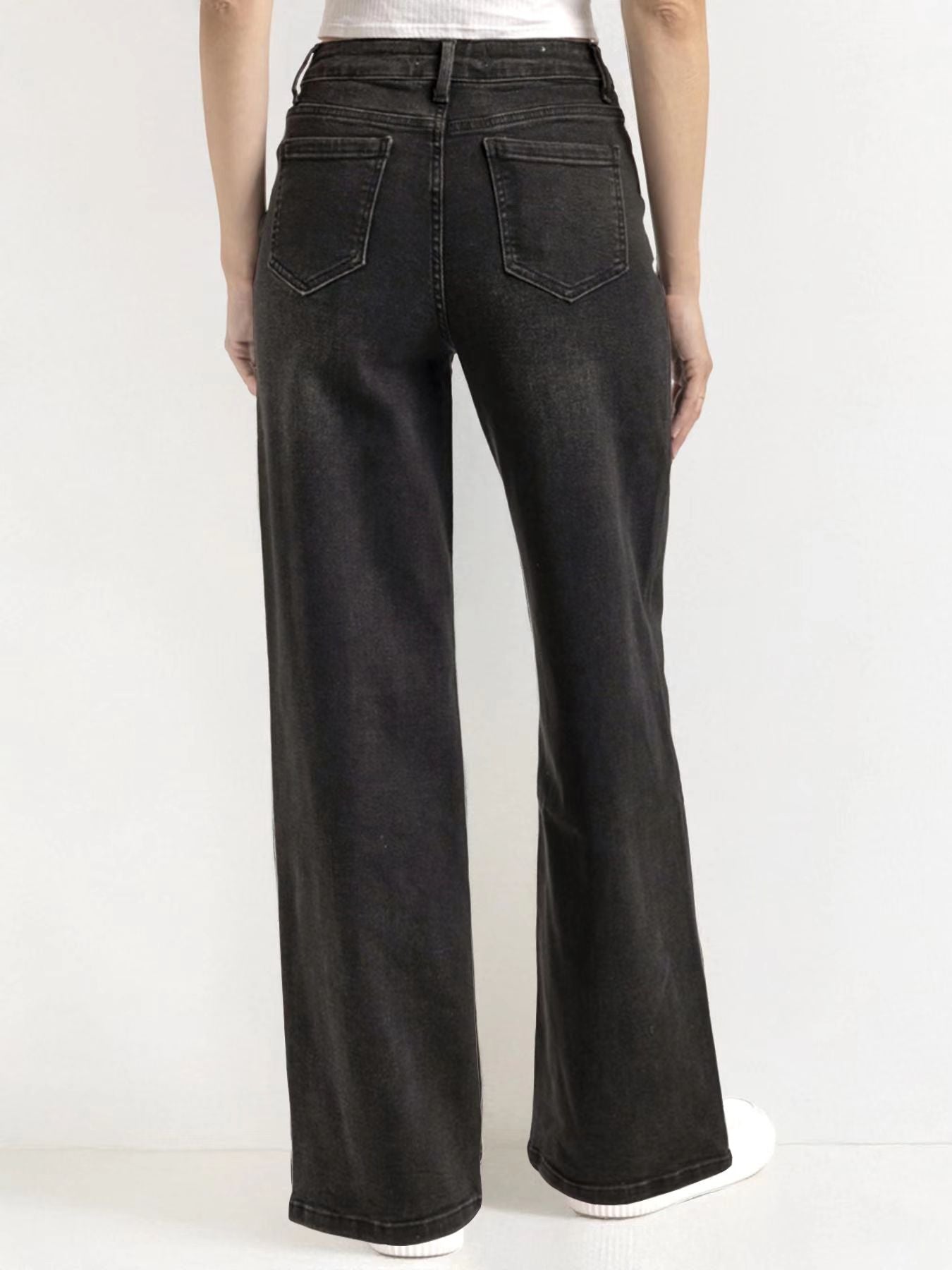 Street Luxe Denim Pants