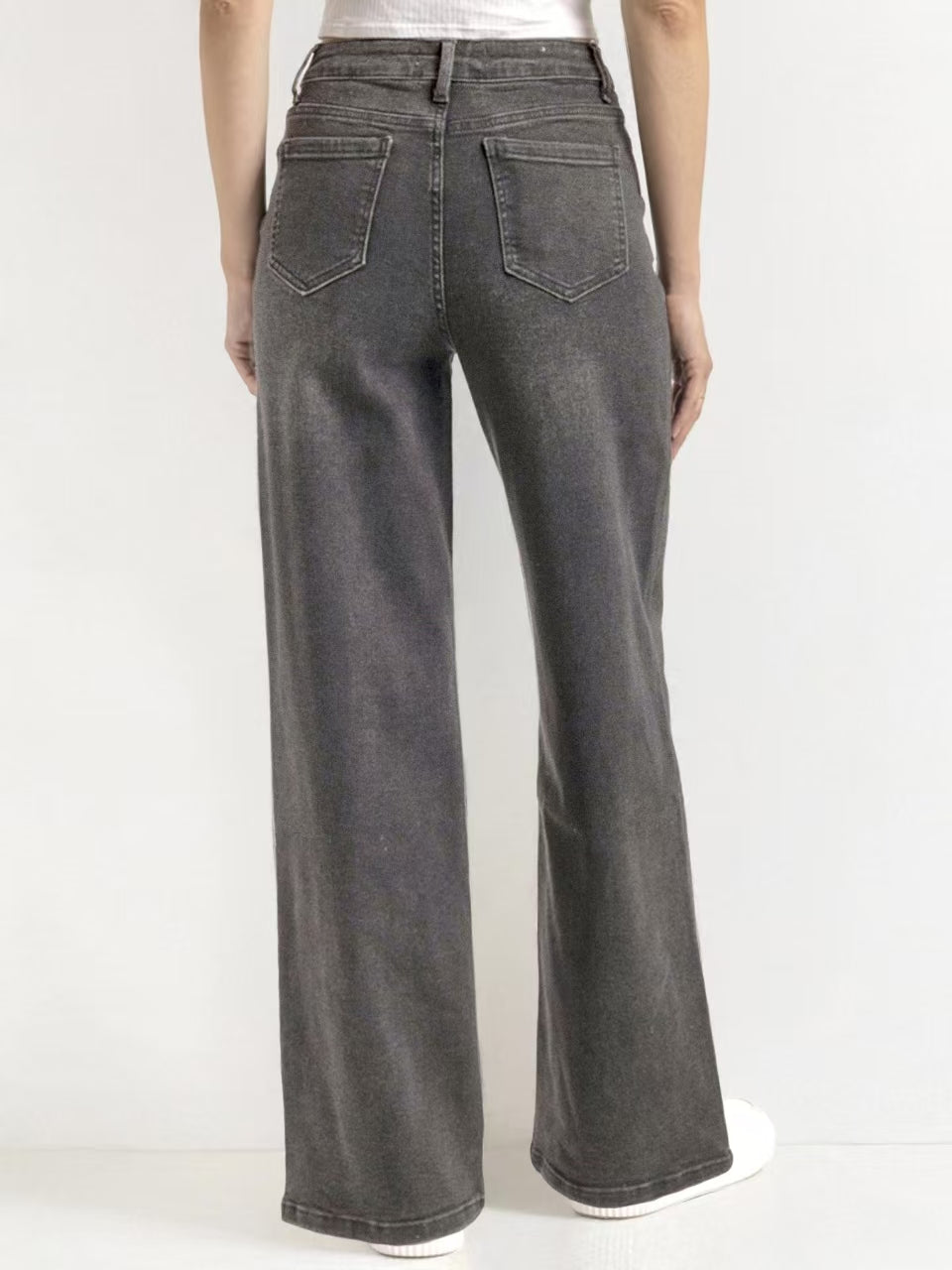 Street Luxe Denim Pants
