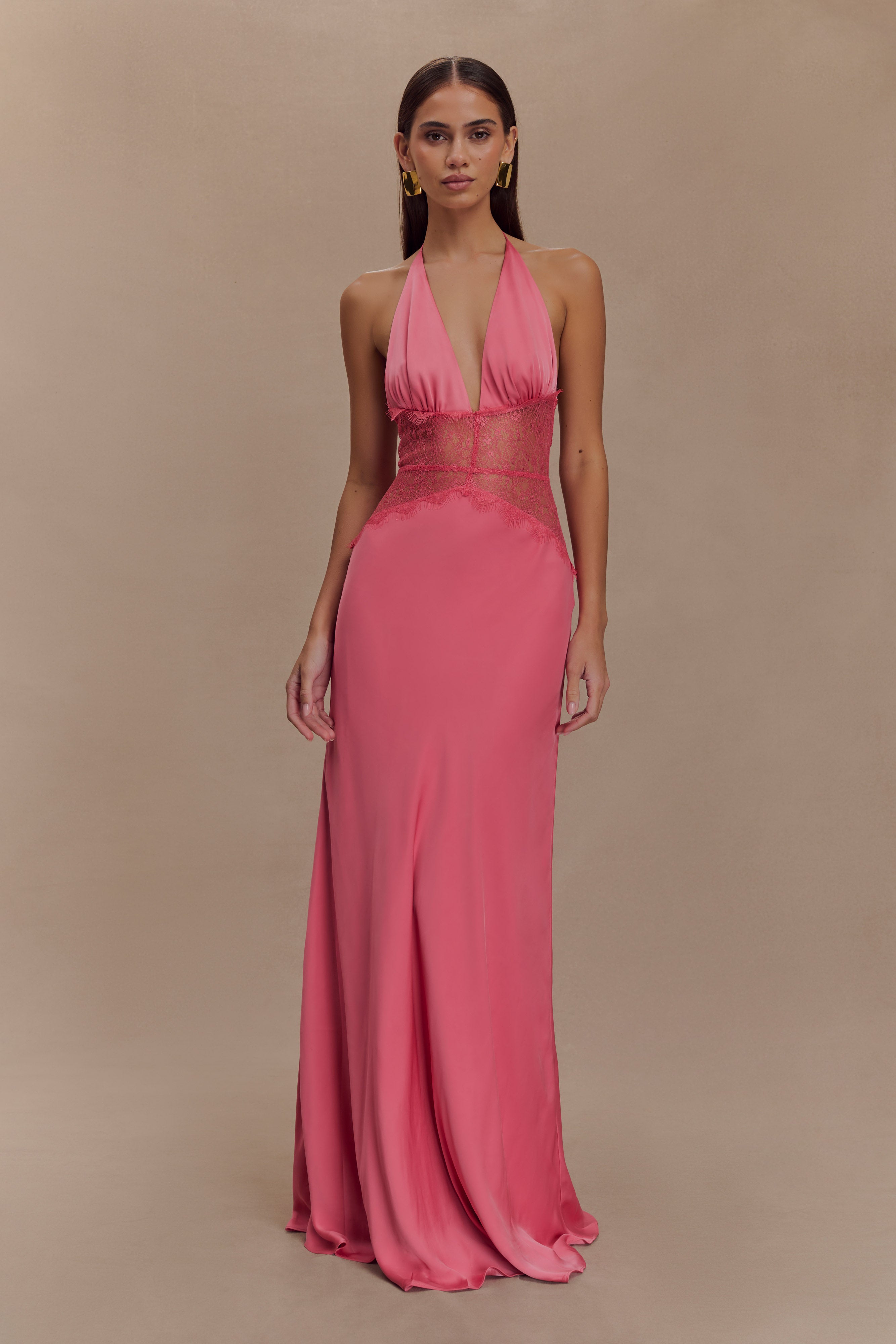SELENA LACE MAXI – NOIR