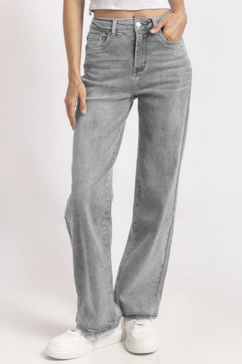 Street Luxe Denim Pants