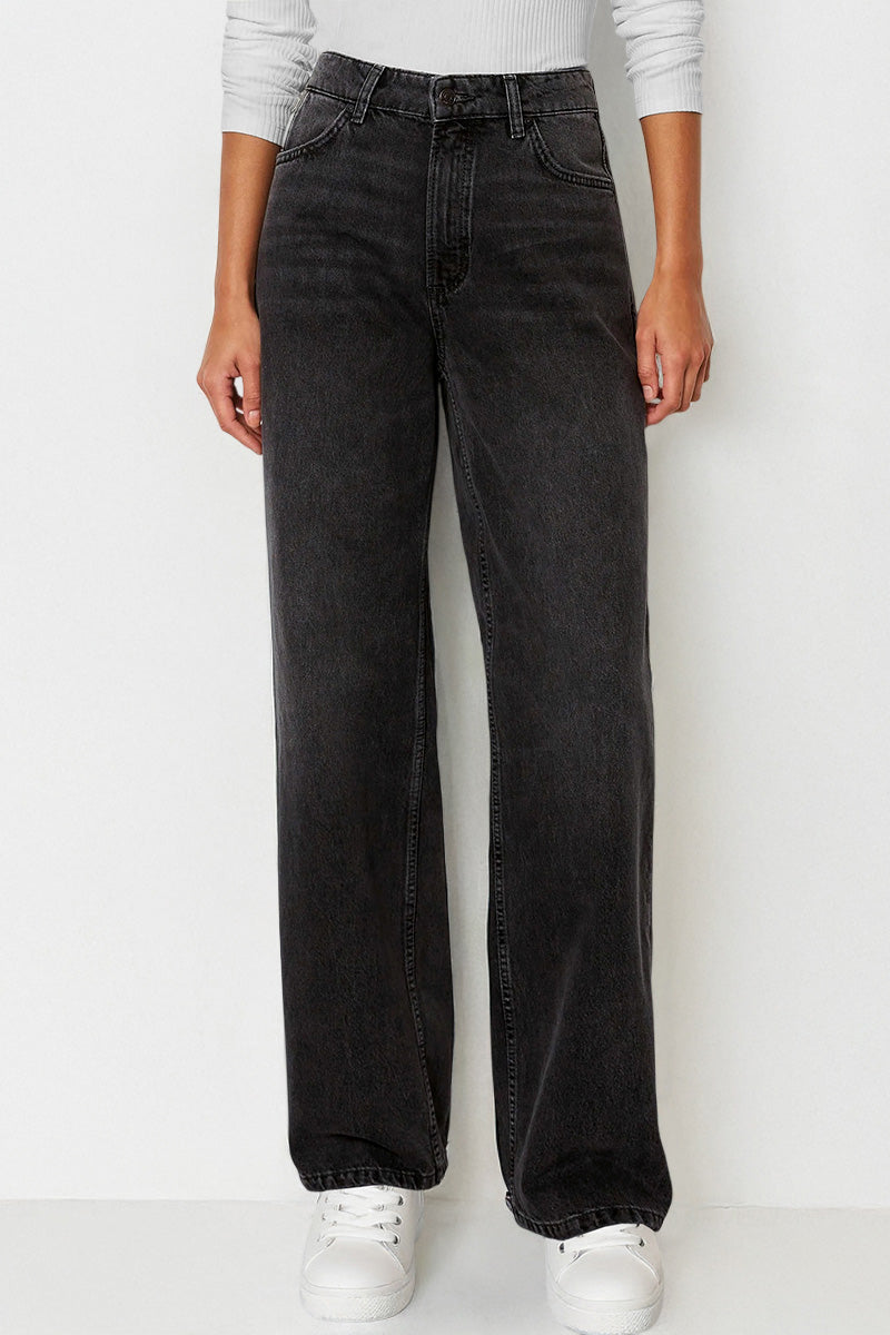 Street Luxe Denim Pants