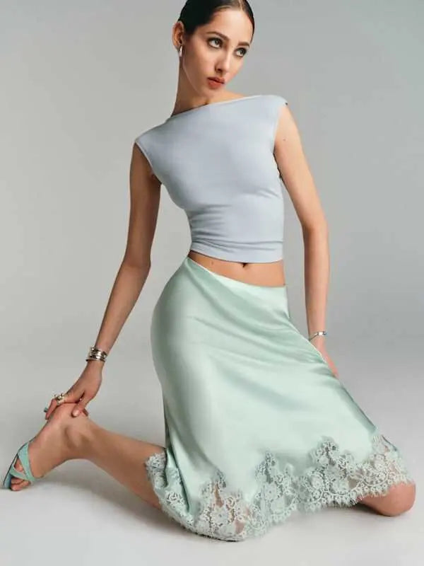 Satin Grace Skirt