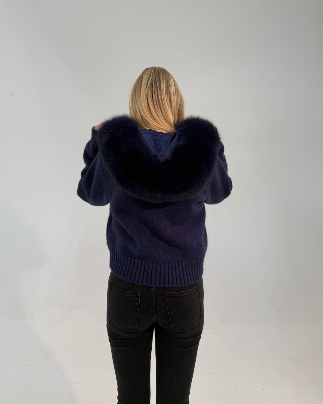 Fur Jacket Satin