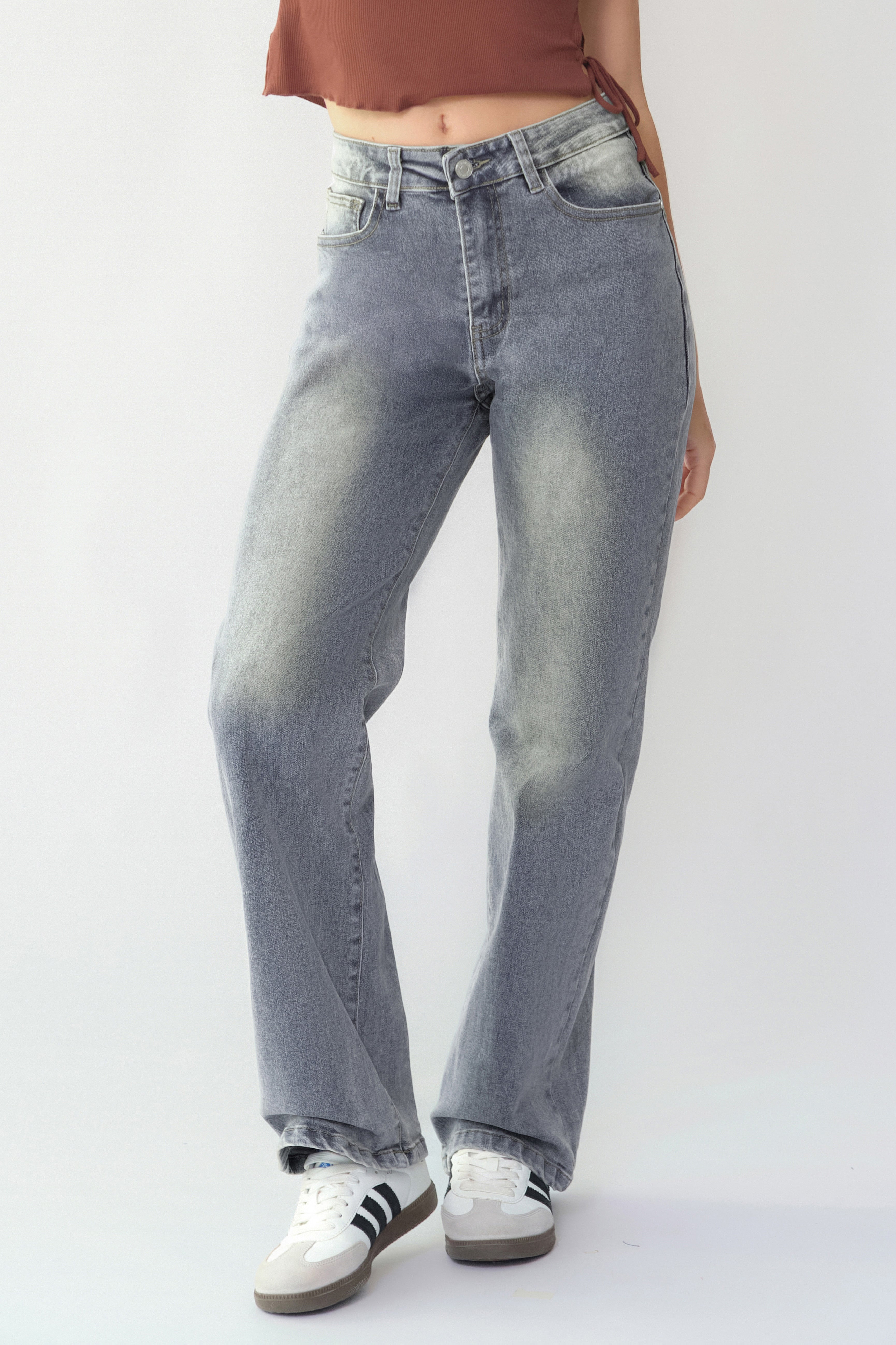 Street Luxe Denim Pants