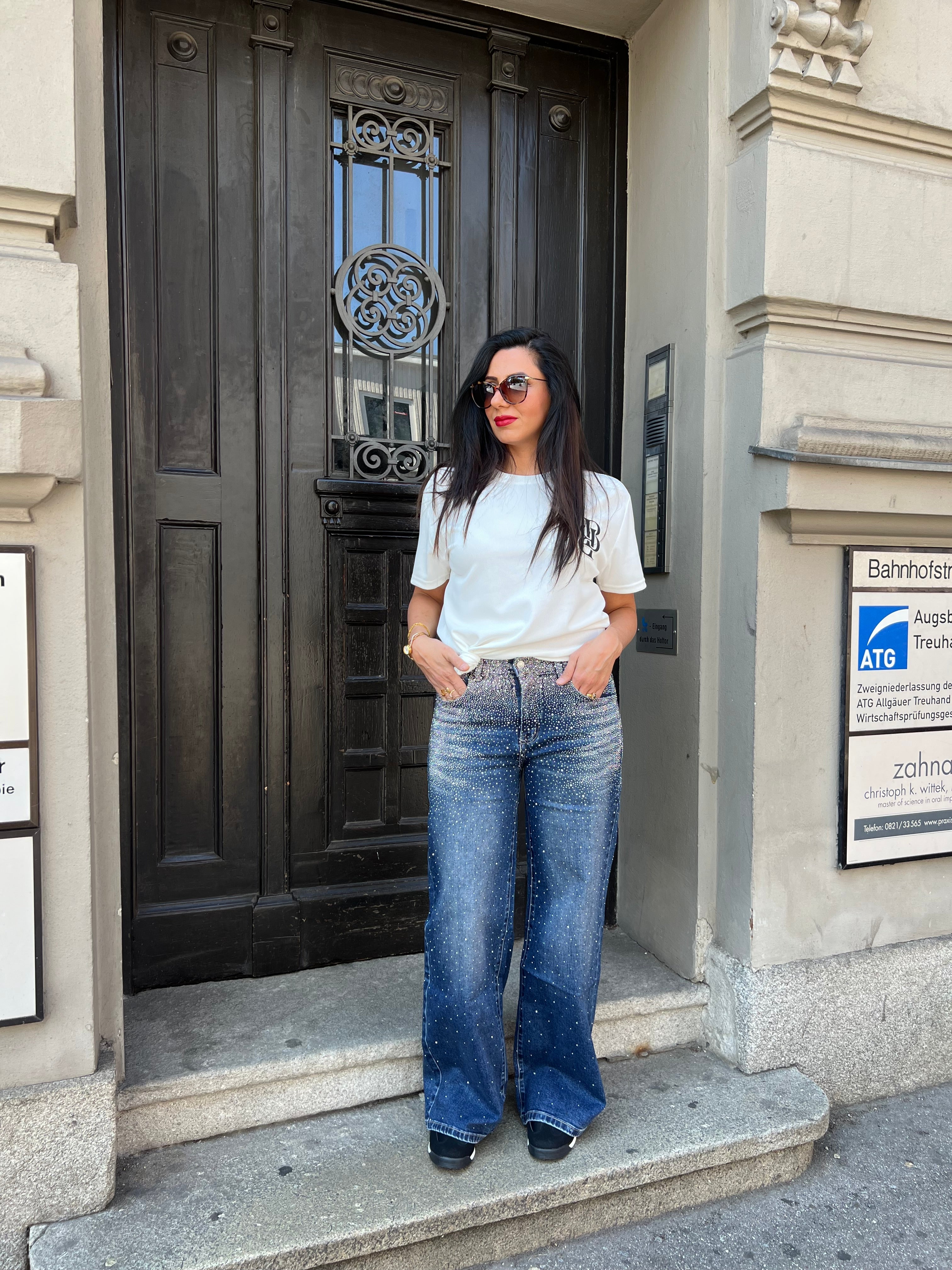 Sparkle Baggy Glitz Jeans