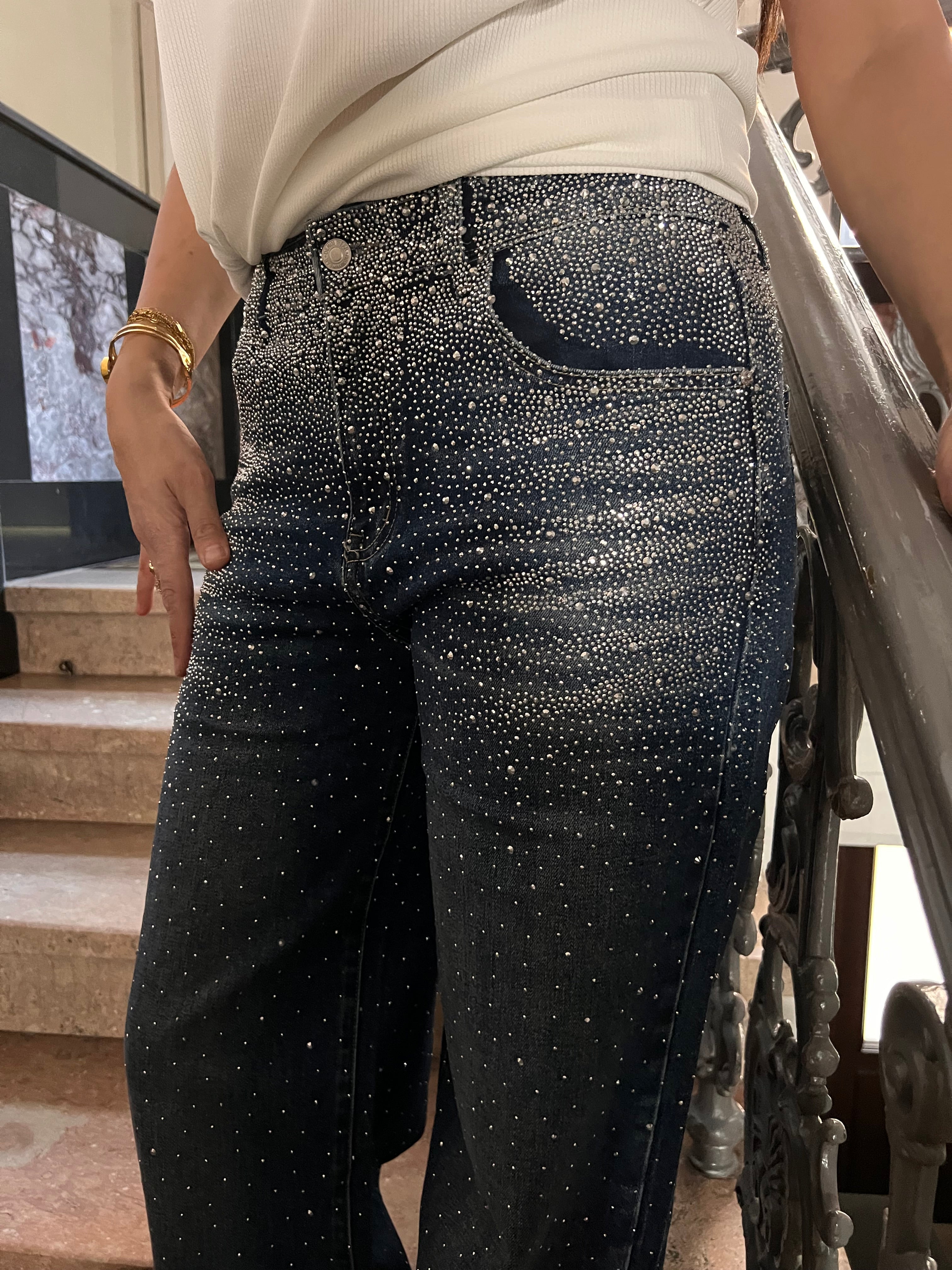 Sparkle Baggy Glitz Jeans