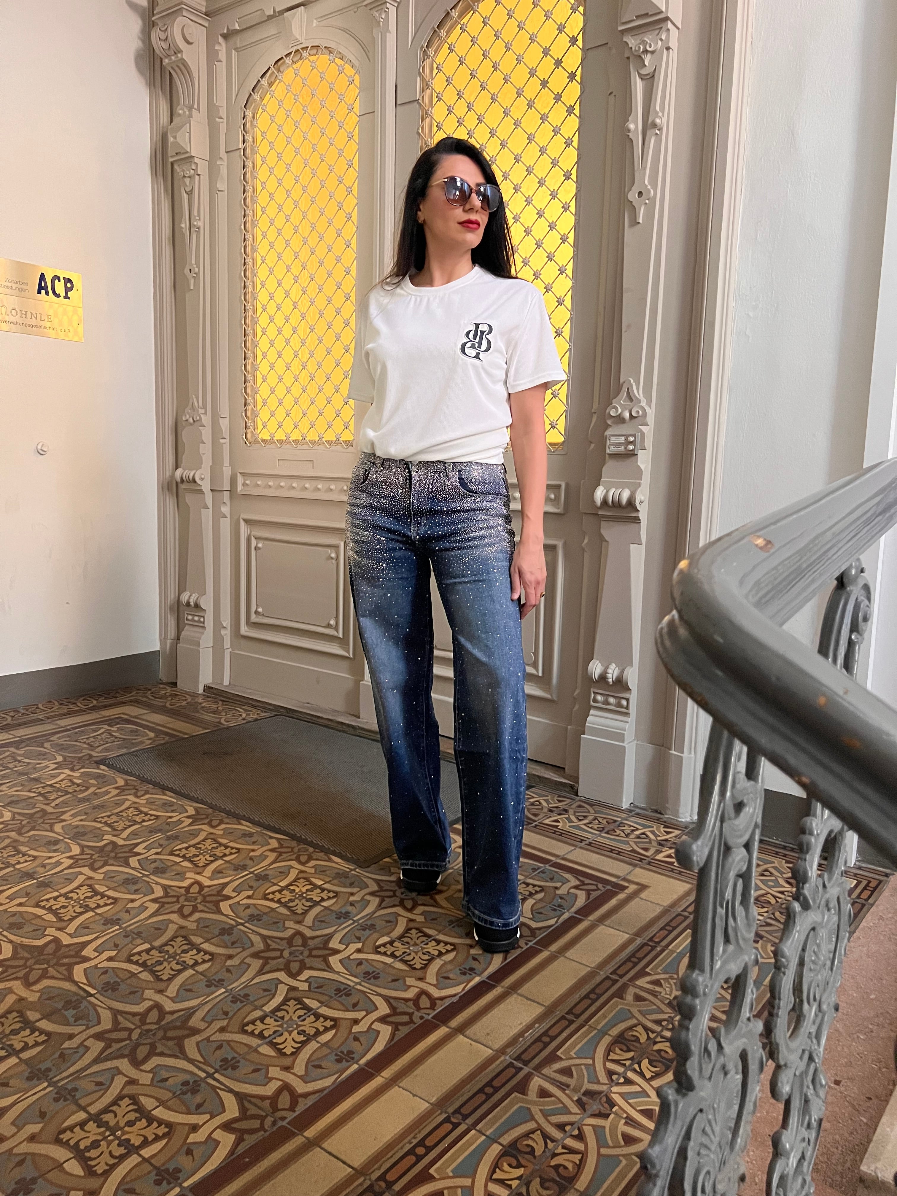 Sparkle Baggy Glitz Jeans