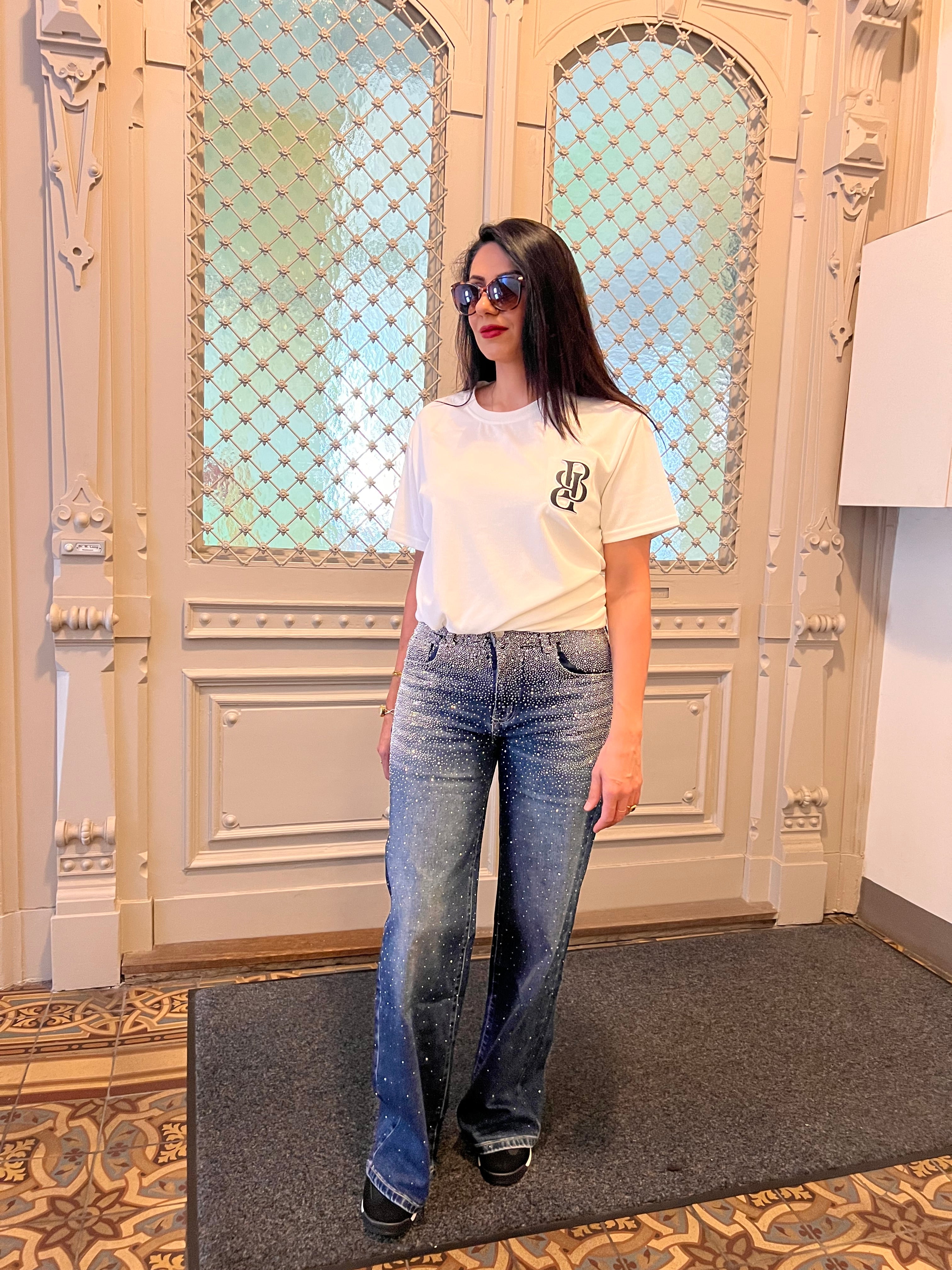 Sparkle Baggy Glitz Jeans