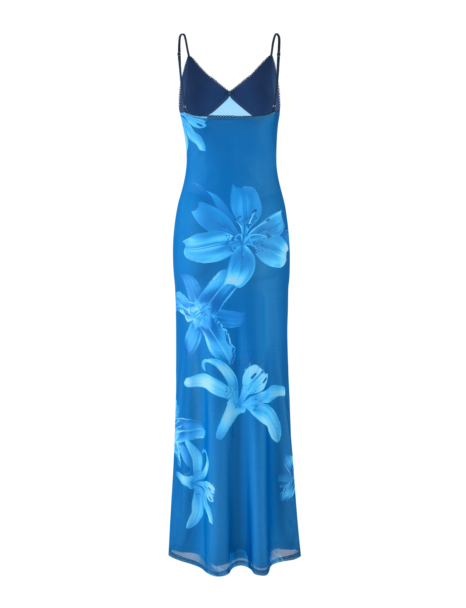 Ocean Bloom Maxi Dress