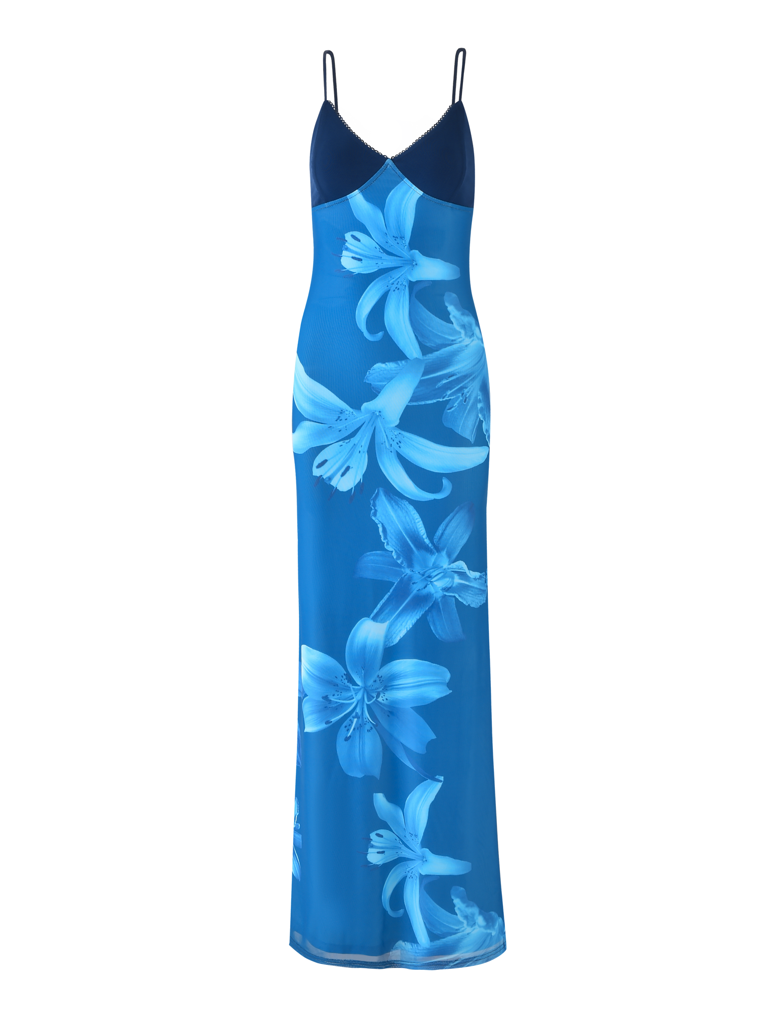Ocean Bloom Maxi Dress