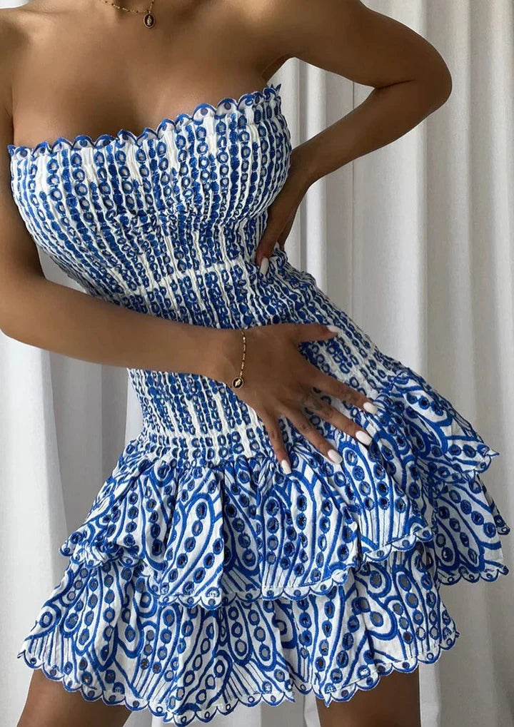 Coral Bloom Dress