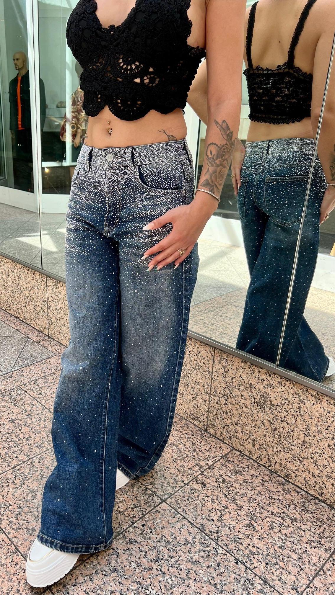 Sparkle Baggy Glitz Jeans