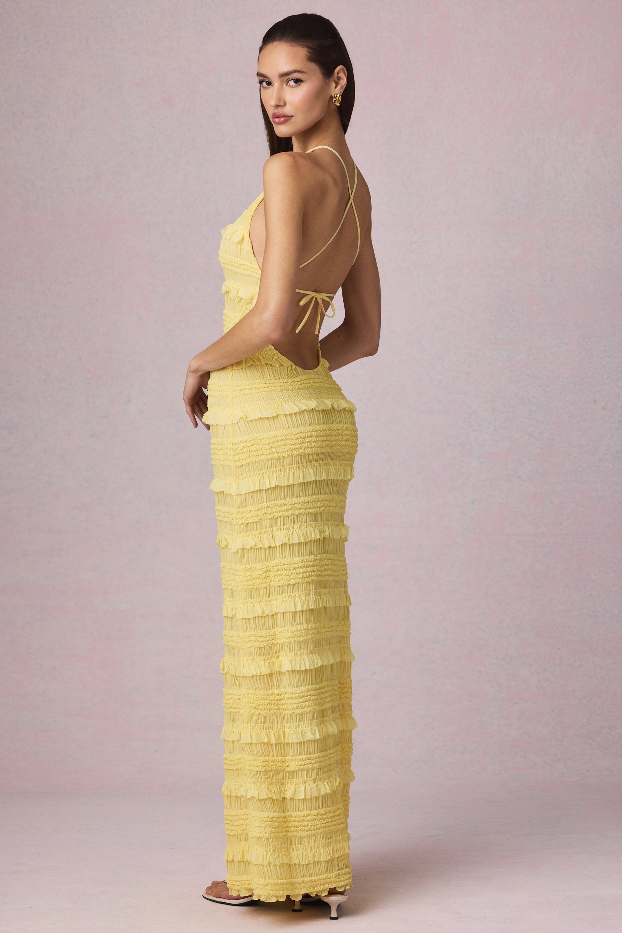Tove Maxi Dress – Golden Hour Glo