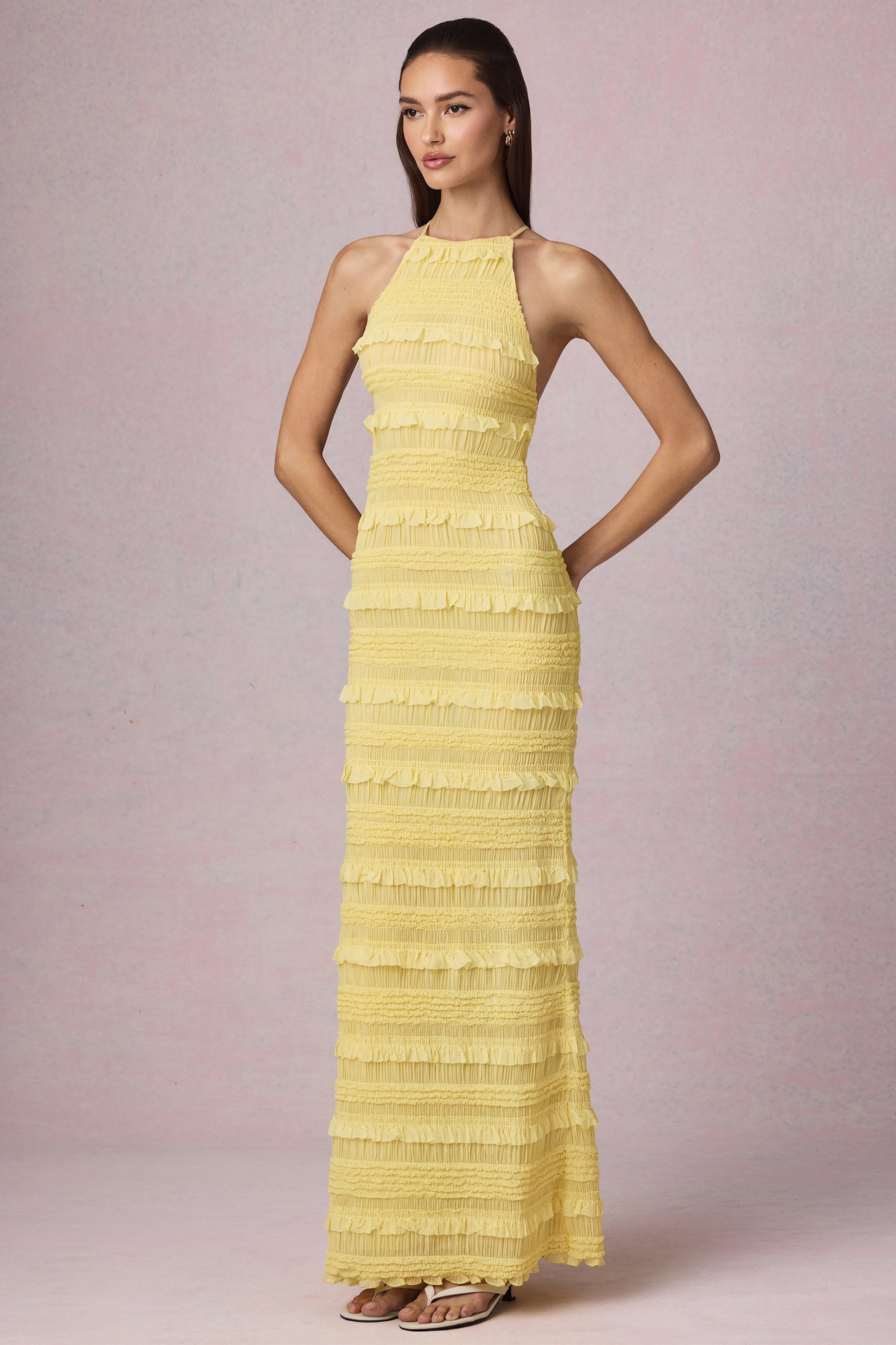 Tove Maxi Dress – Golden Hour Glo