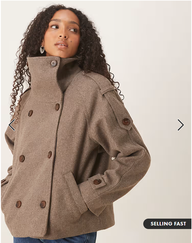 Metro Coat – Mushroom Melange