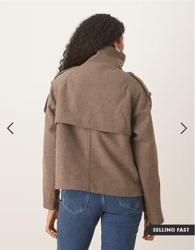 Metro Coat – Mushroom Melange