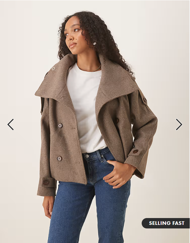 Metro Coat – Mushroom Melange