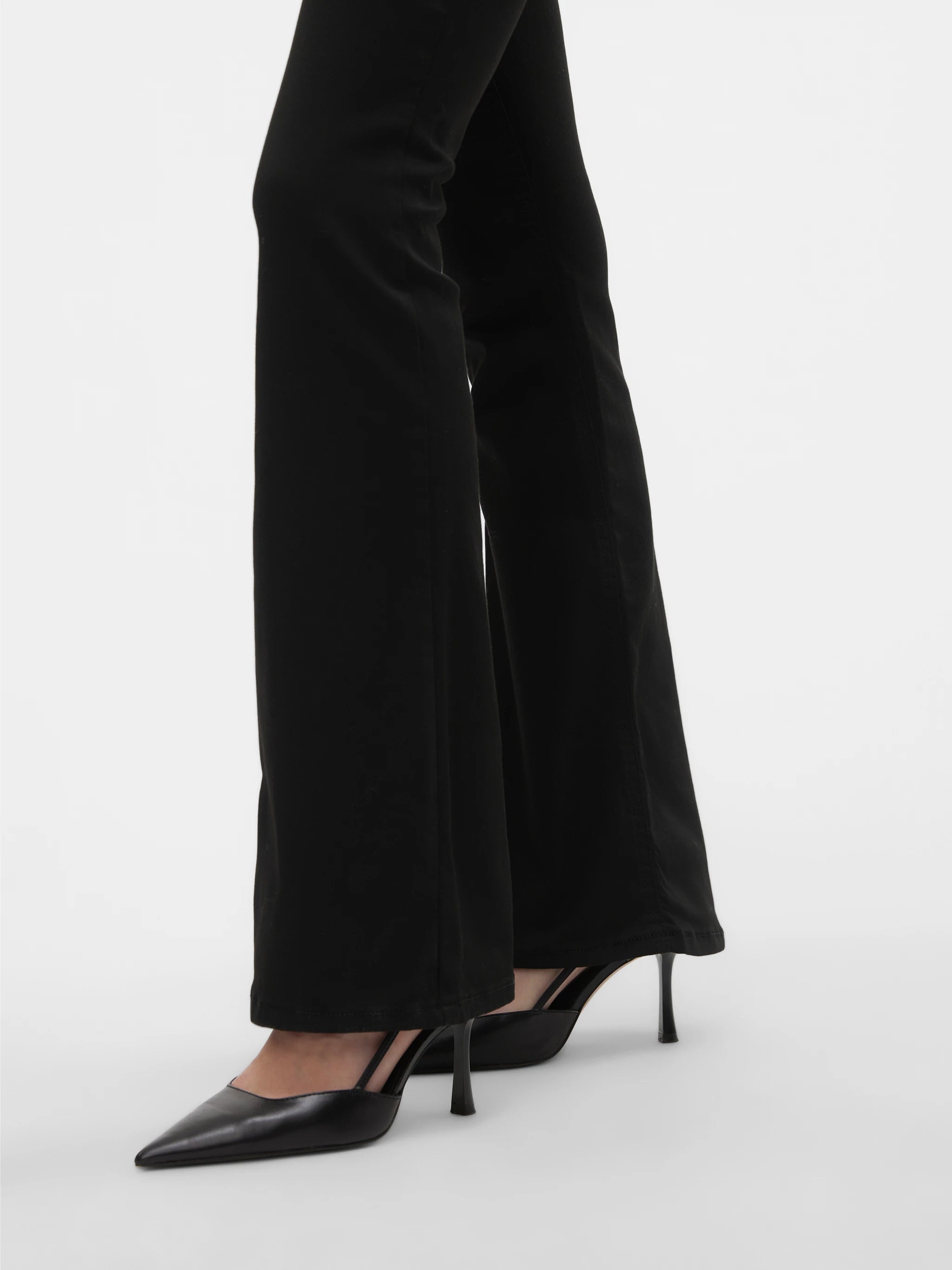Black Flared Jeans